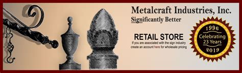 metalcraft sign supplies